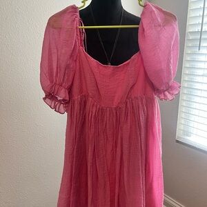 Lush Vibrant Pink Garment